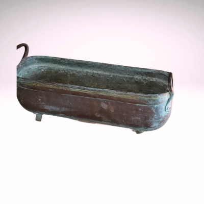 Planter, medium copper planter 4