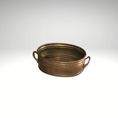 Planter, medium brass 3